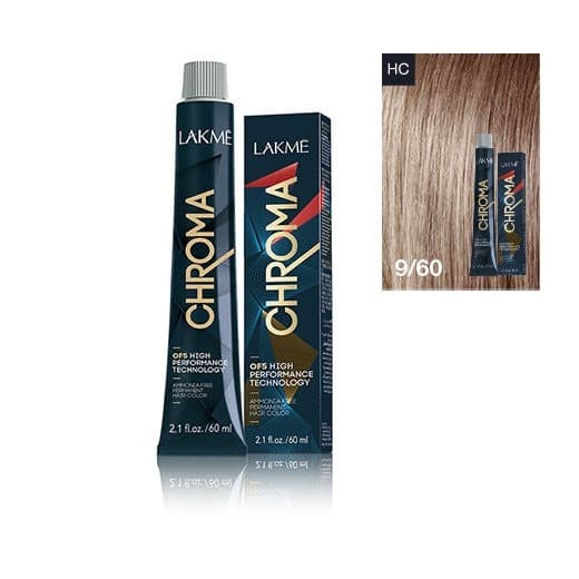 Chroma, farba do włosów o łagodnej formule, 9/60