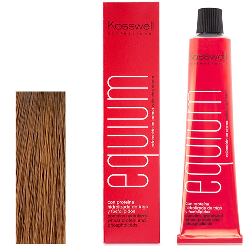 Equium 7.3, Profesjonalna farba do włosów, Średni złoty blond
