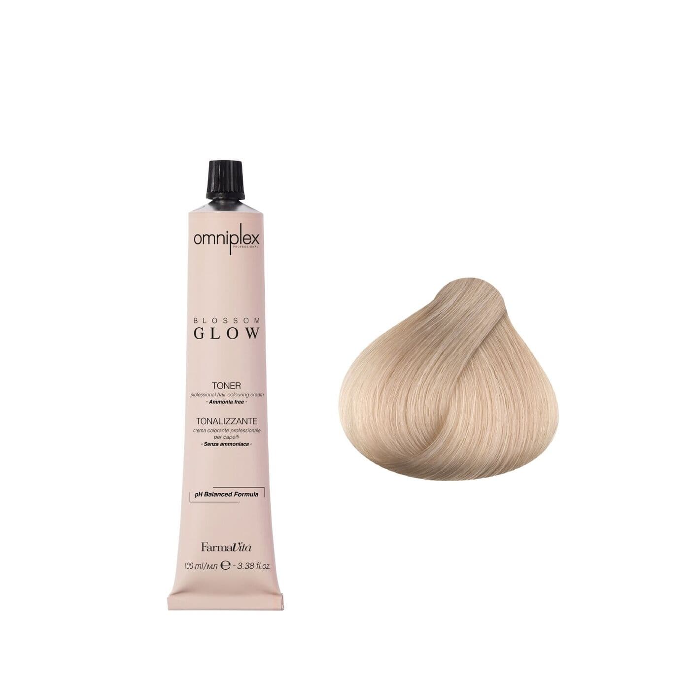 Toner Omniplex Blossom Glow Sand, toner do włosów bez amoniaku, piaskowy