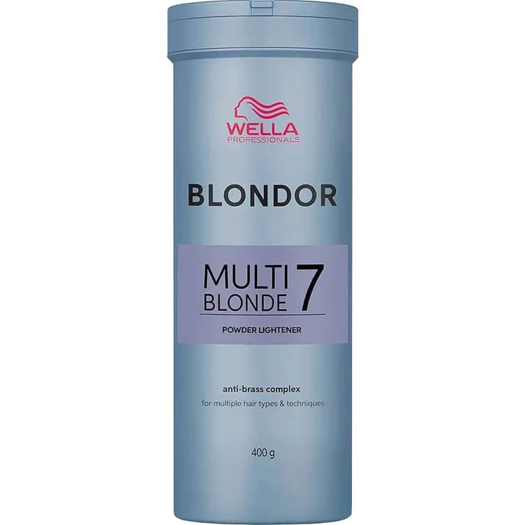 Wella Blondor Multi Blonde 7, rozjaśniacz w proszku, bezpyłowy