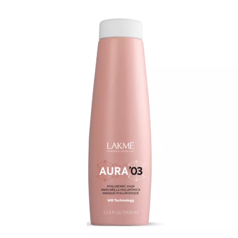 Aura '03 Hyaluronic Mask, maska odbudowująca włosy z kwasem hialuronowym po zabiegu hialuroplastii