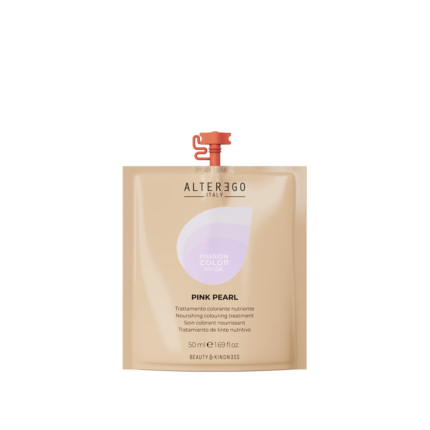 Alter Ego Passion Color Mask, maska koloryzująca z olejkiem, pink pearl