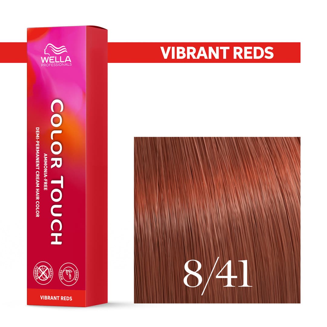 Wella Color Touch, krem tonujący bez amoniaku, 8/41