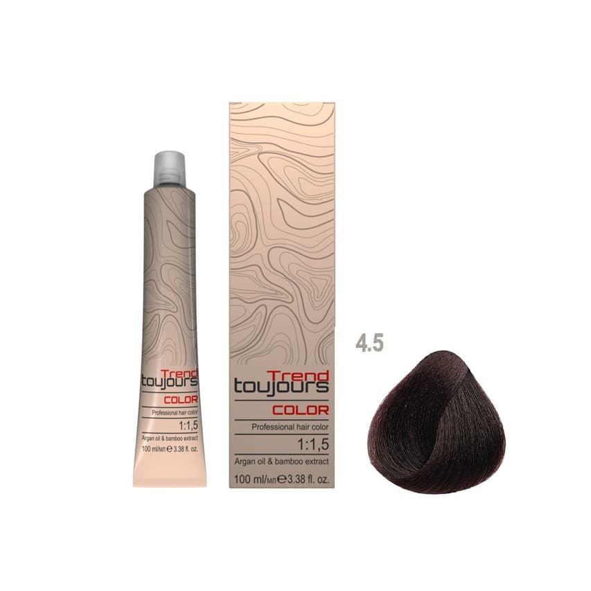 Professional Color Care, farba do włosów, 4.5