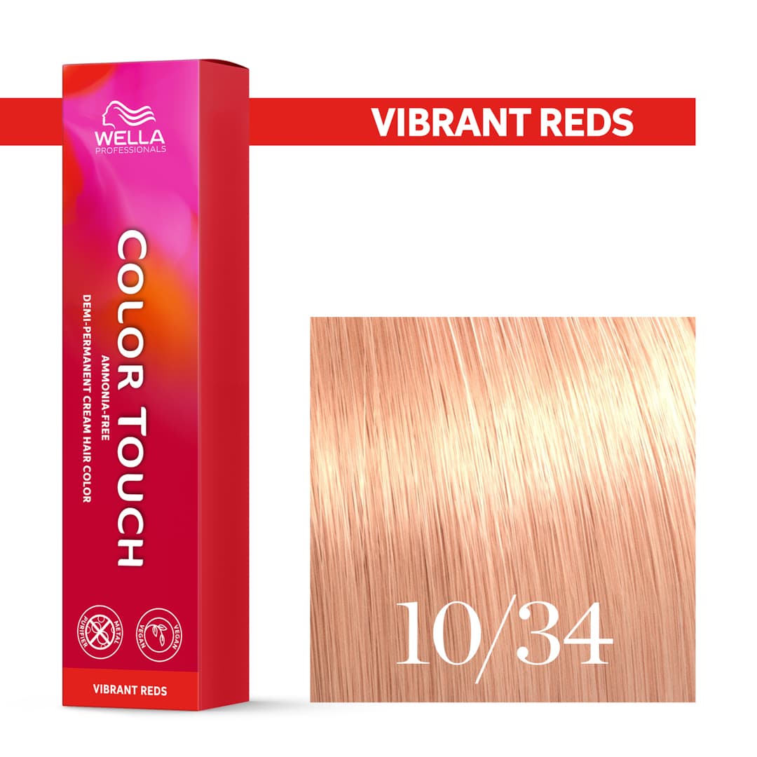 Wella Color Touch, krem tonujący bez amoniaku, 10/34