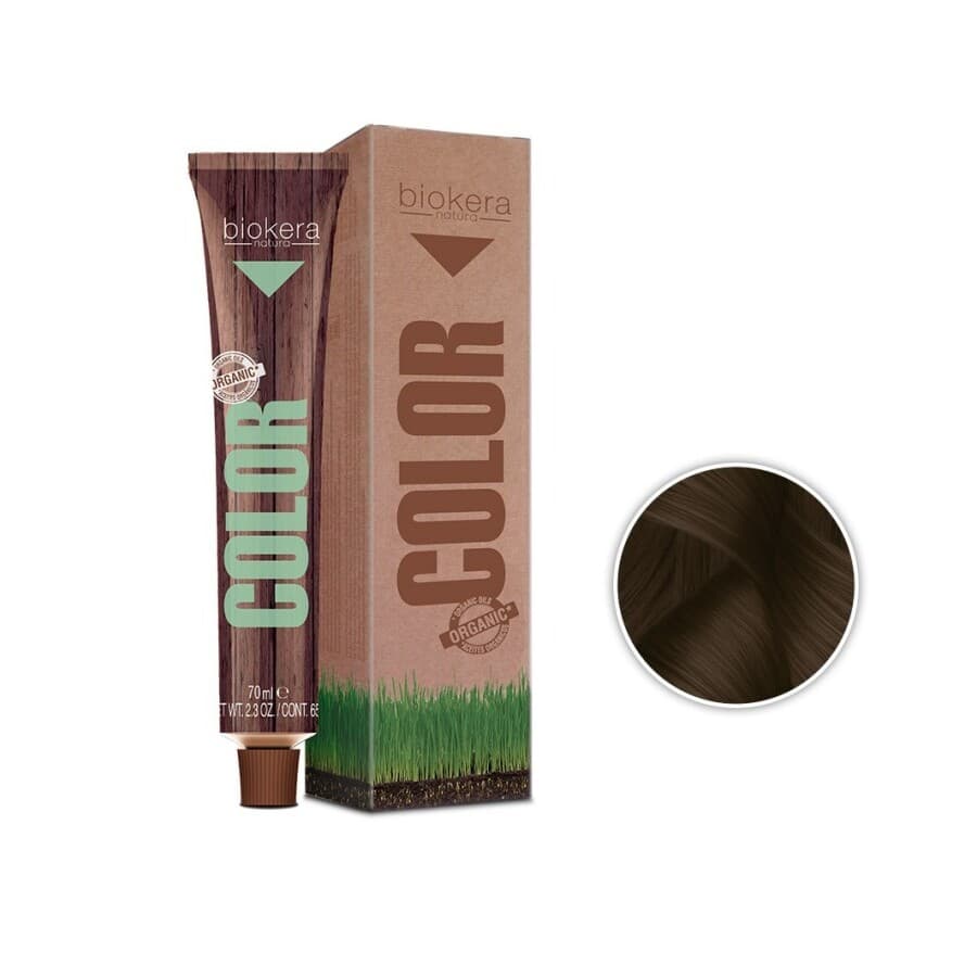 Natura Color, trwała farba do włosów z olejkami roślinnymi, 4.77