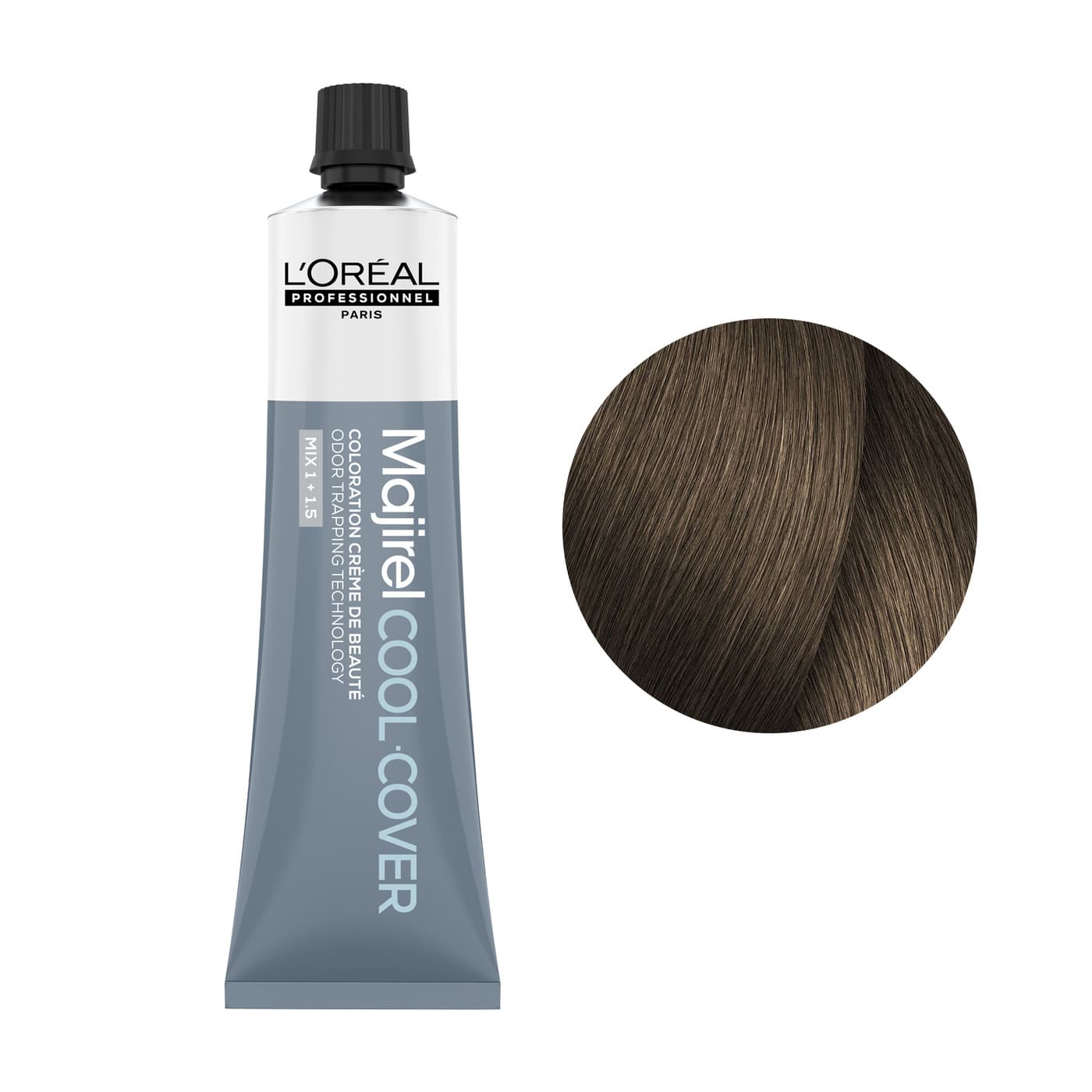 Loreal Majirel Cool Cover, farba do włosów, chłodne odcienie, CC 7