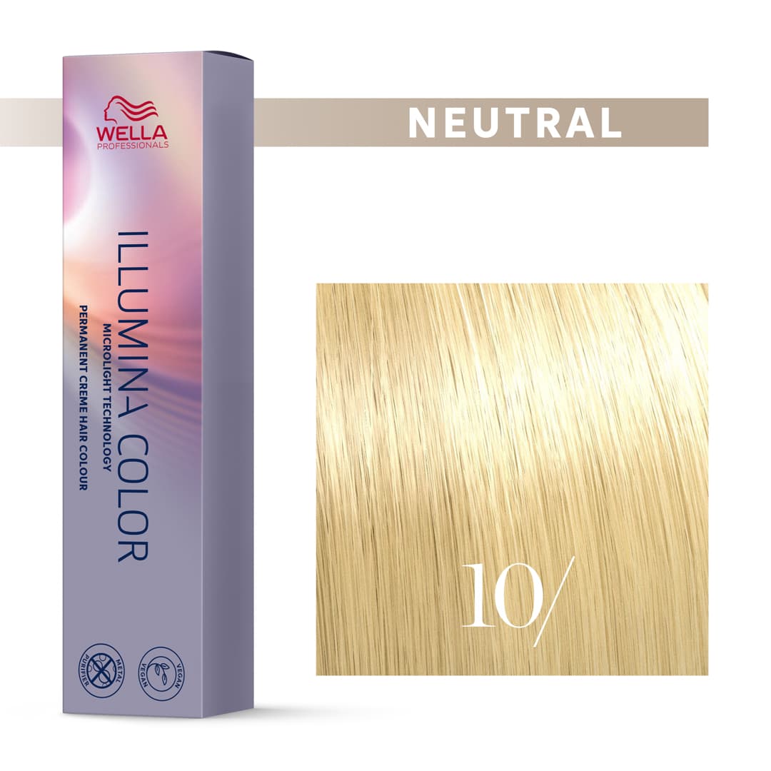 Wella Illumina, farba rozświetlająca, 10/