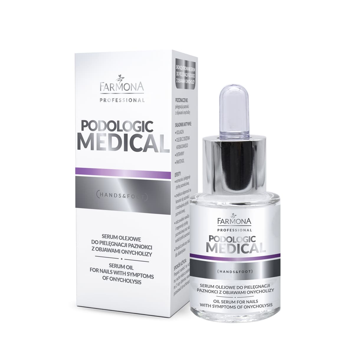 Podologic Medical, serum olejowe do pielęgnacji paznokci z onycholizą