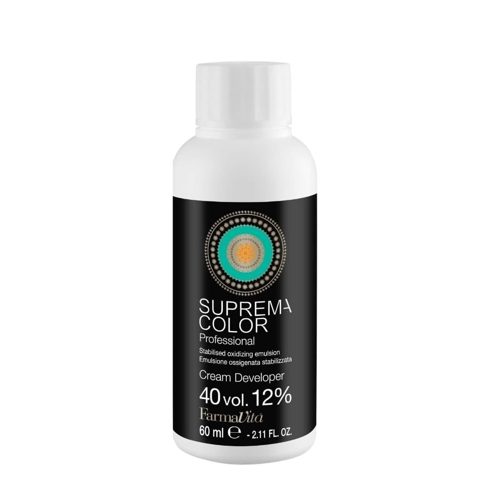 Suprema Color CR. Developer, oksydant, krem rozjaśniający, 40 vol. 12%