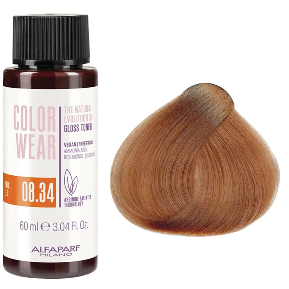 Color Wear Gloss | Toner do włosów - kolor 08.34