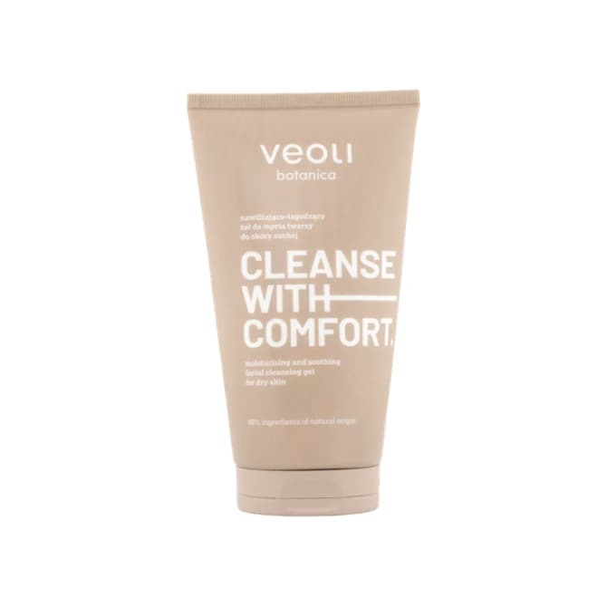 Cleanse with Comfort, żel do mycia twarzy do skóry suchej