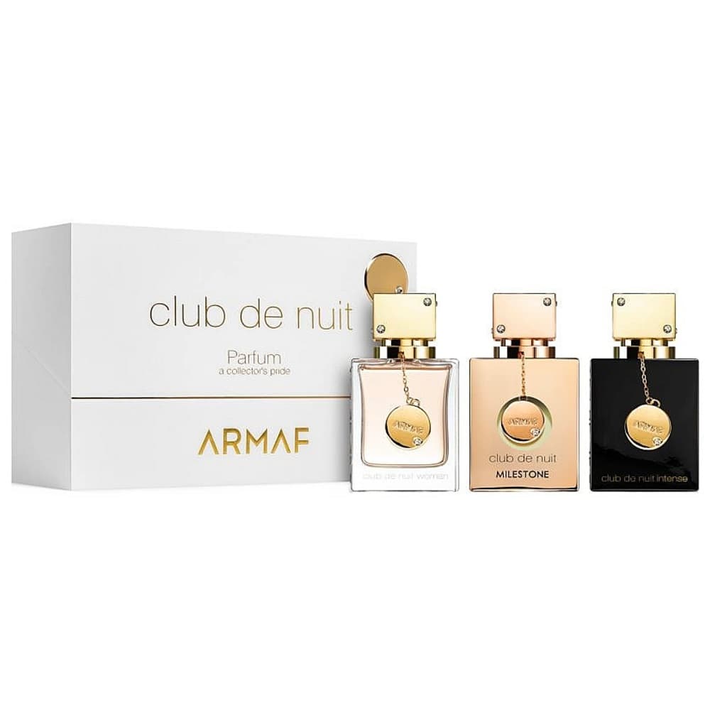 Club de Nuit Parfum a Collector's Pride zestaw wód perfumowanych 3x (W)