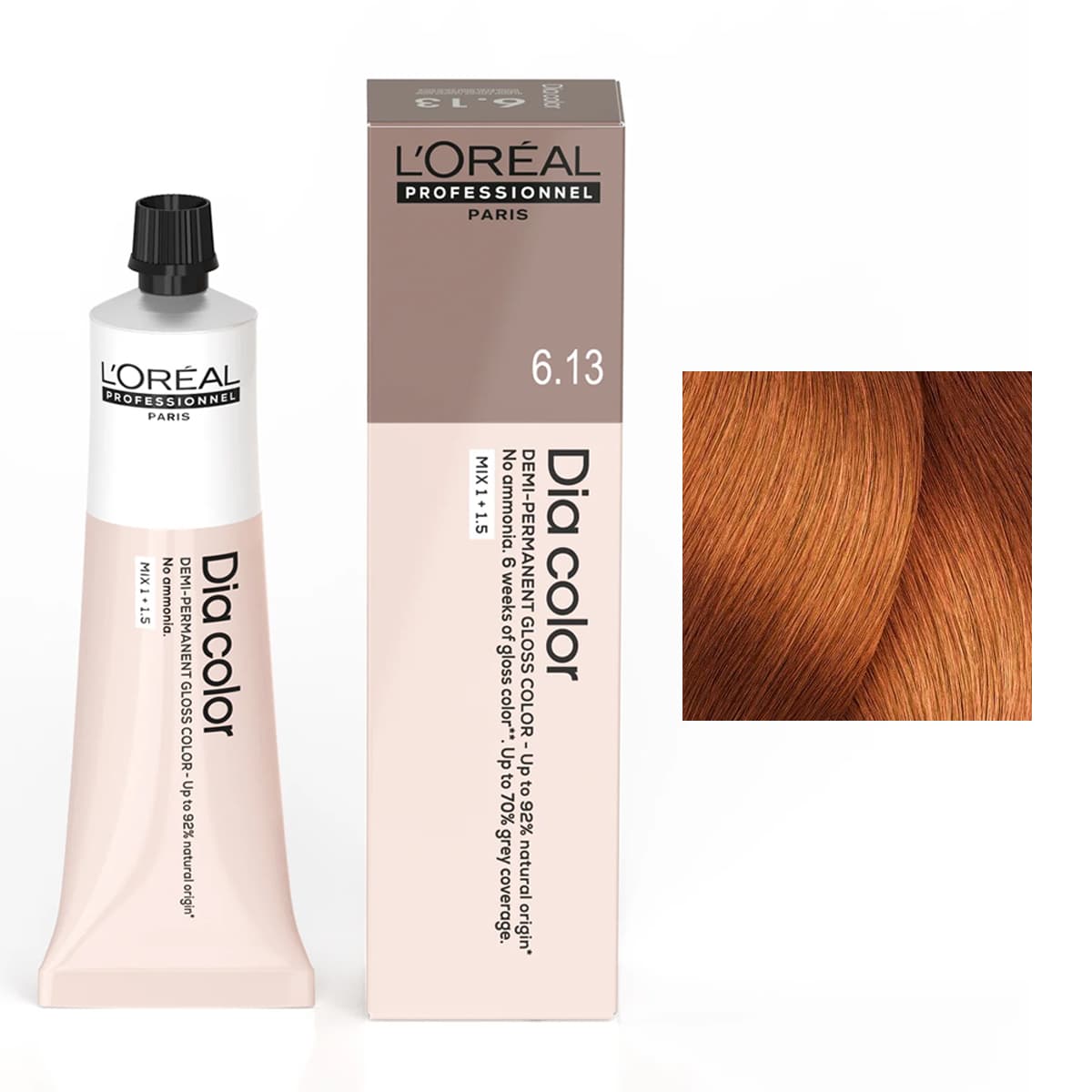 Loreal Dia Color, koloryzacja ton w ton, 8.43
