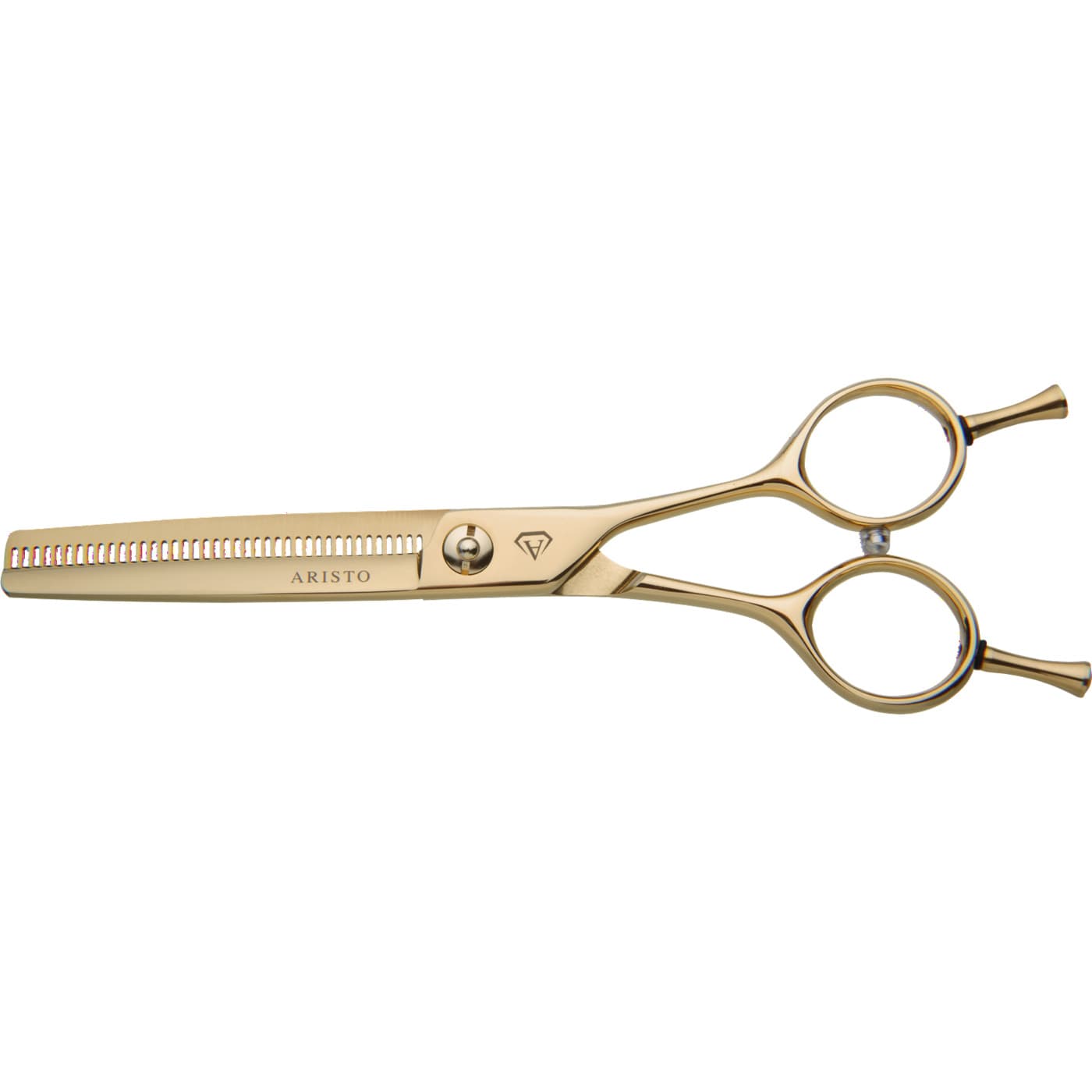 Cut Like a Diamond Basic Sato Classic, degażówki fryzjerskie, 40T, 6,0", złote