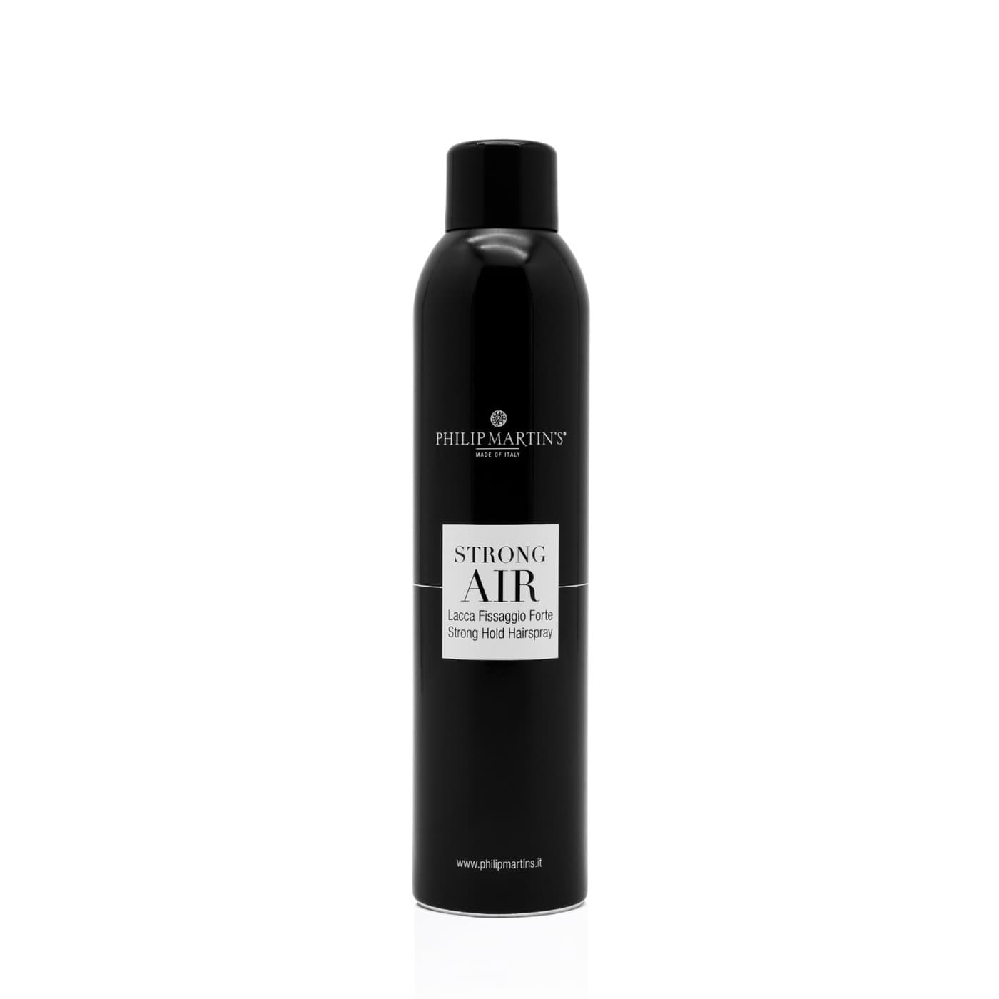 Philip Martins Strong Air Lacca Black, lakier do włosów o mocnym utrwaleniu