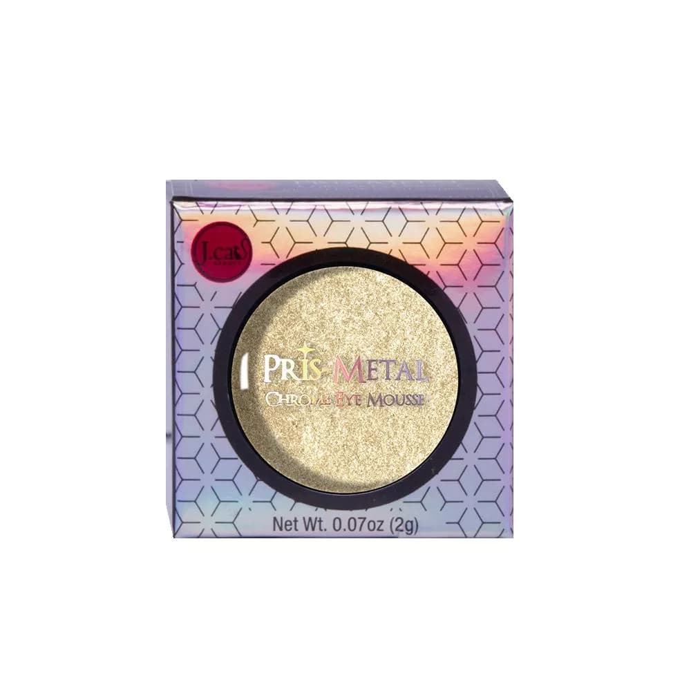 Pris-metal chrome eye-mousse, cień do powiek w musie, Crescent moonshock
