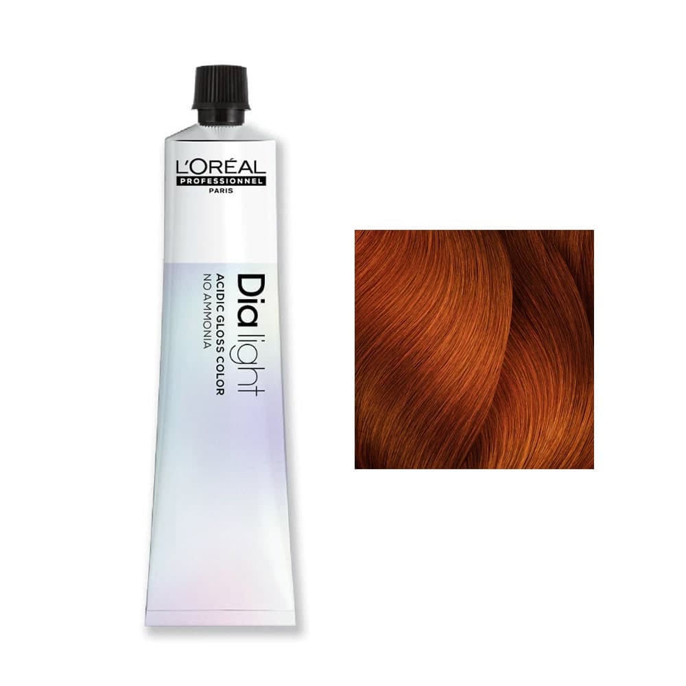Loreal Dia Light, koloryzacja ton w ton o odczynie kwasowym, 7.40