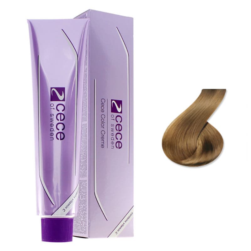 farba do włosów w kremie, 8/3, Złocisty jasny blond