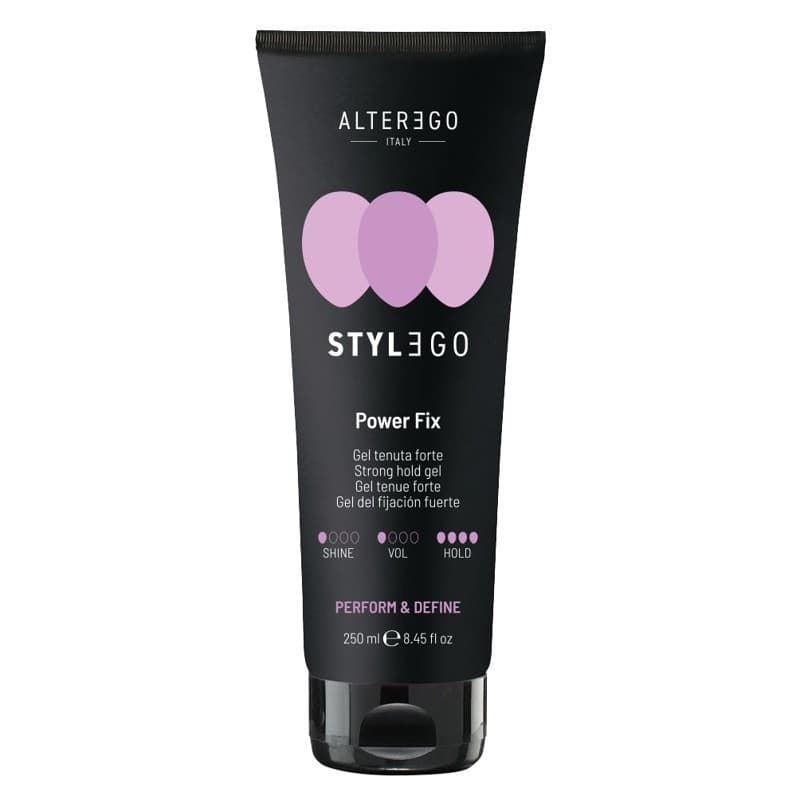 Alter Ego StylEgo Power Fix Strong Hold Gel, mocny żel do włosów