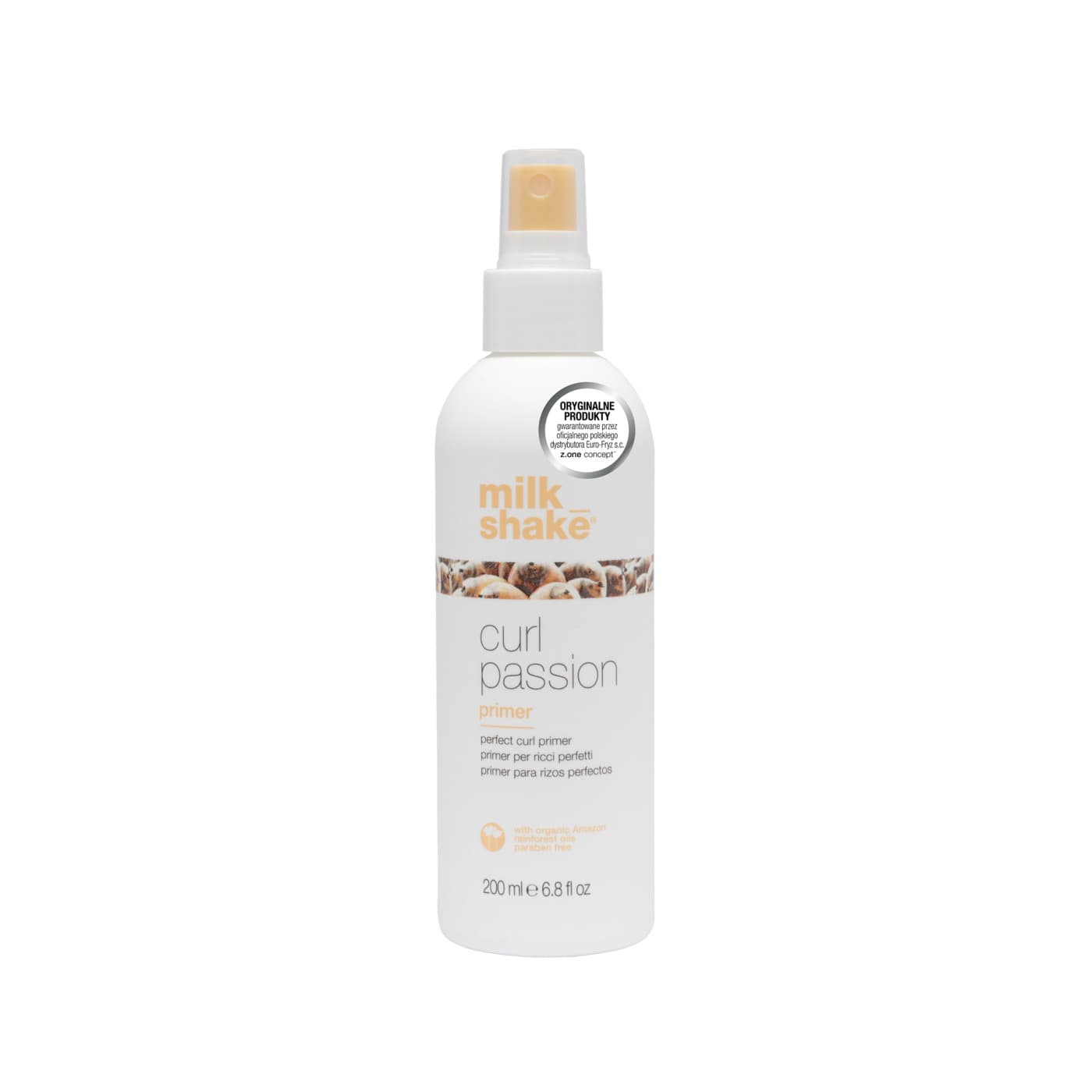 Shake Curl Passion Primer, lekki spray do włosów kręconych i falowanych