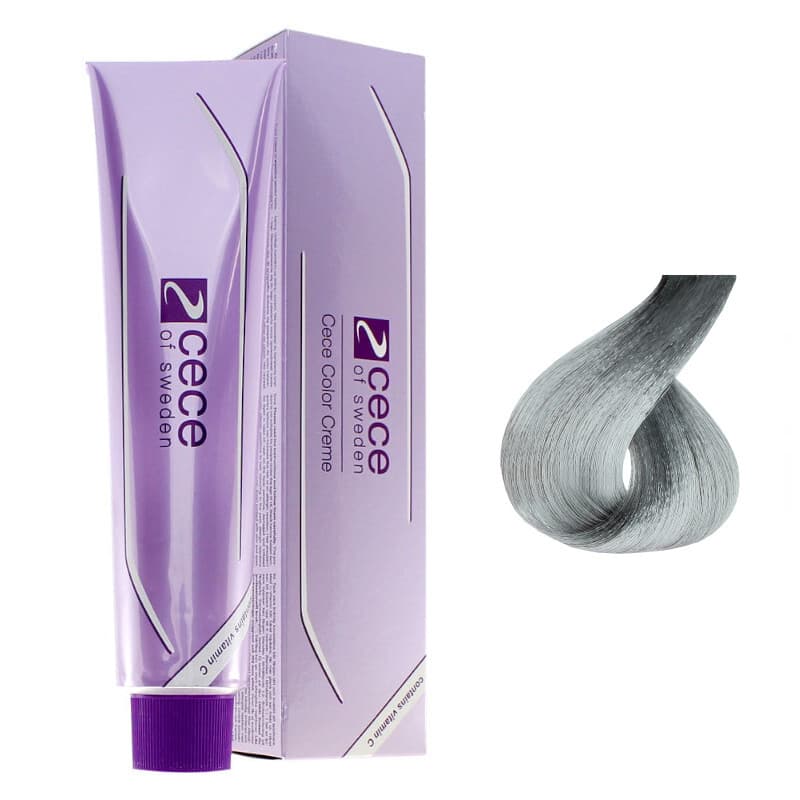 farba do włosów w kremie, Metallic silver