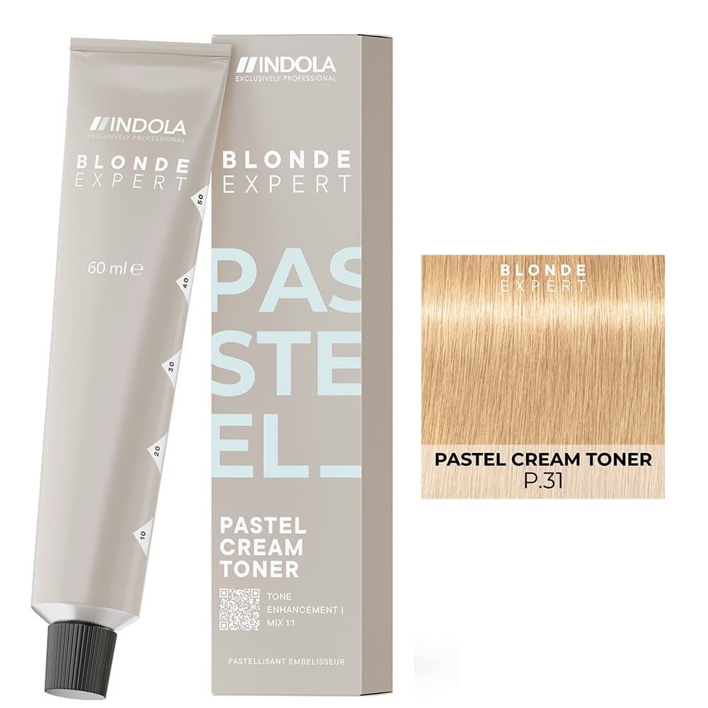Blonde Expert Pastel Cream, pastelowy toner w kremie, P.31