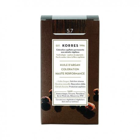 Argan Oil trwała farba do włosów z olejkiem arganowym odcień 5.7 Chocolate
