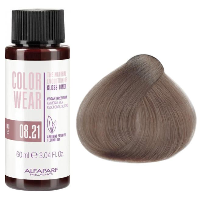 Color Wear Gloss, toner do włosów bez amoniaku,, 8.21