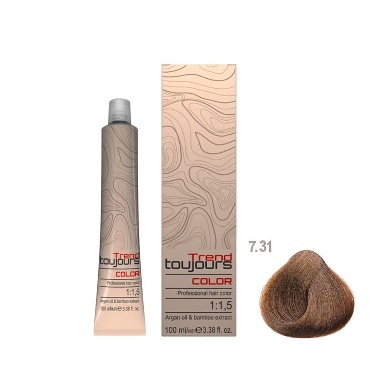 Professional Color Care, farba do włosów, 7.31