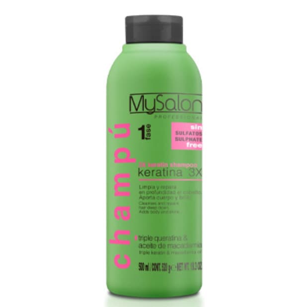 Keratin, regenerujący szampon z potrójną keratyną