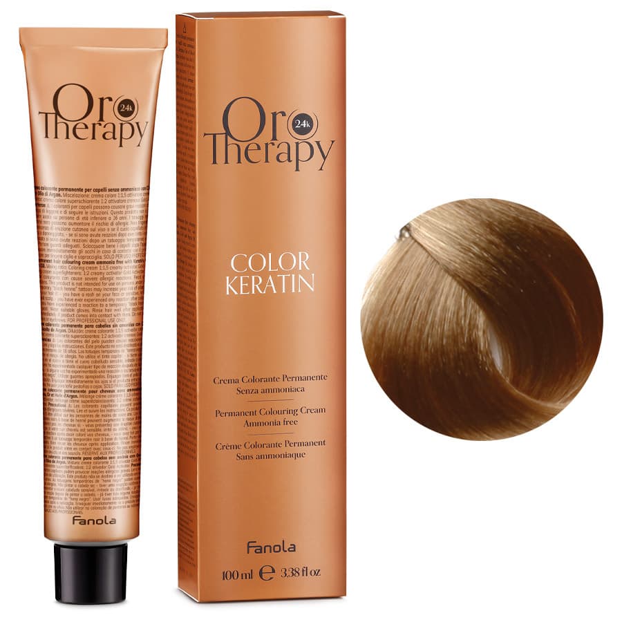 ORO THERAPY COLOR KERATIN Farba do włosów bez amoniaku - 9.00