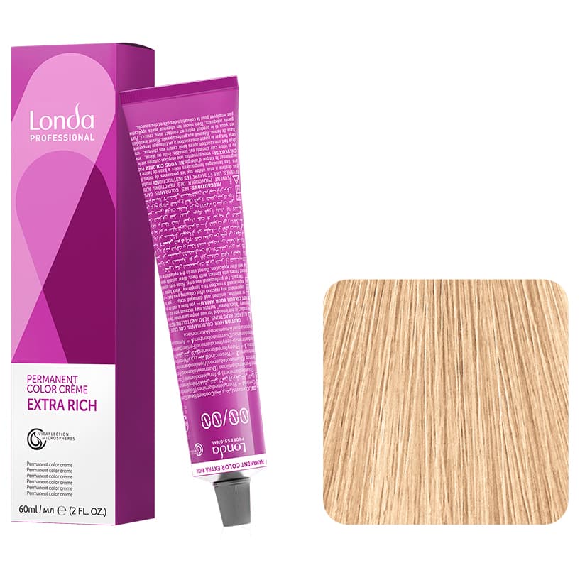 Londa Color Permanent, farba do włosów, 12/7