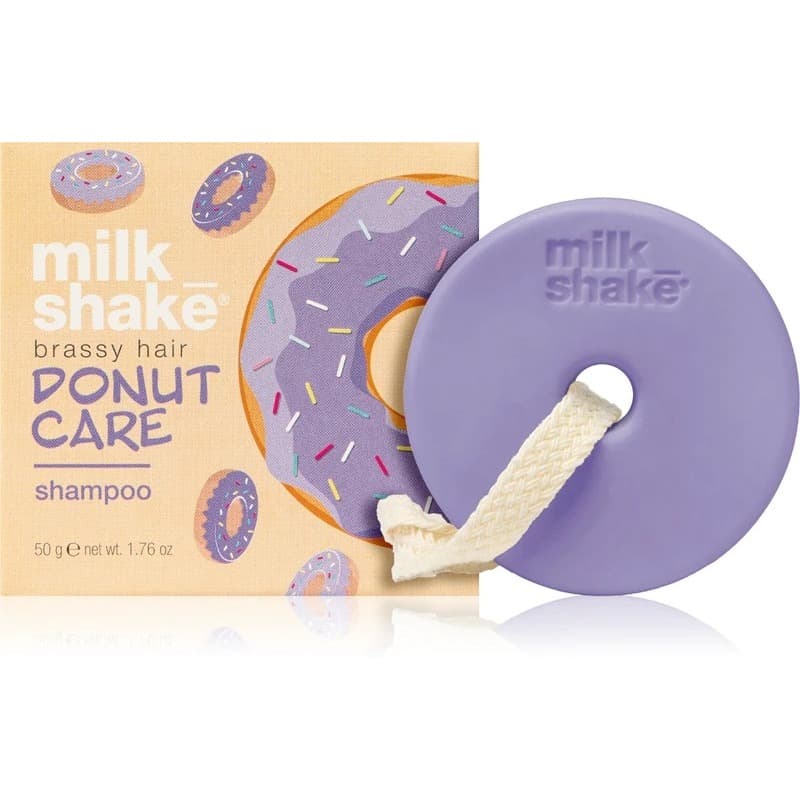 Shake No Yellow Shampoo Brassy Hair Donut Care, szampon w kostce neutralizujący żółte tony
