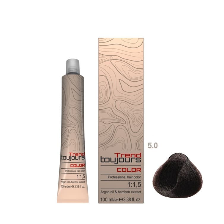 Professional Color Care, farba do włosów, 5.0
