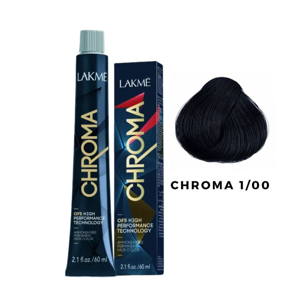 Chroma, farba do włosów o łagodnej formule, 1/00
