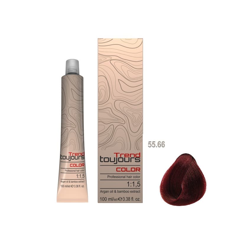 Professional Color Care, farba do włosów, 55.66