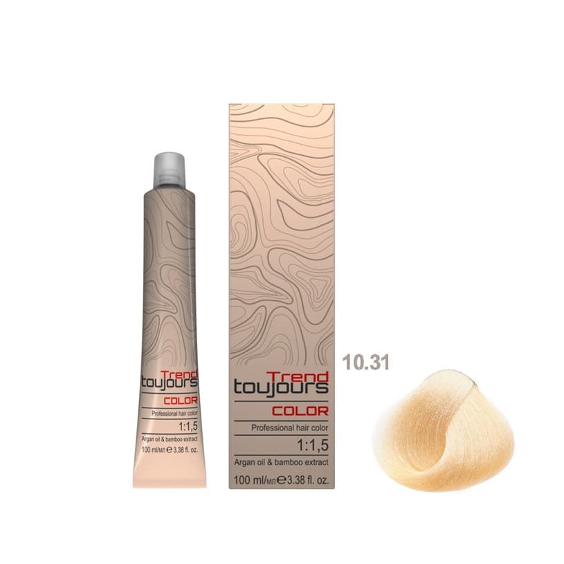 Professional Color Care, farba do włosów, 10.31