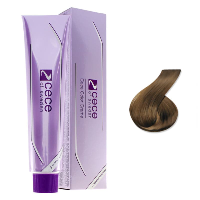 farba do włosów w kremie, 7/3, Złocisty blond
