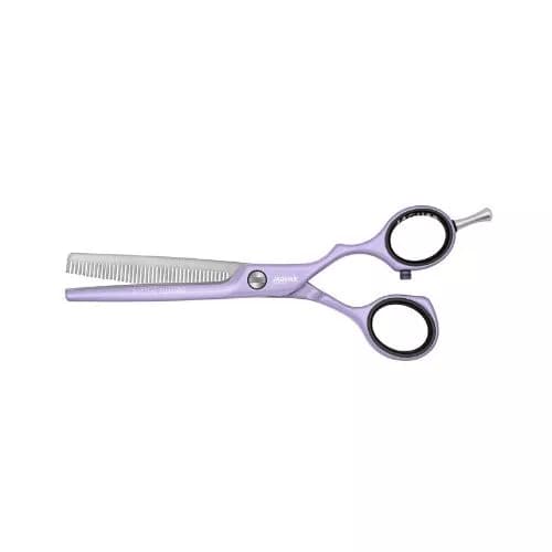 Pastell Plus offset ES 40, degażówki fryzjerskie jednostonne 5,5", White Line Lavender