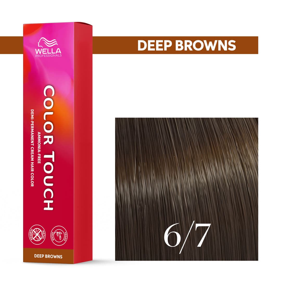 Wella Color Touch, krem tonujący bez amoniaku, 6/7