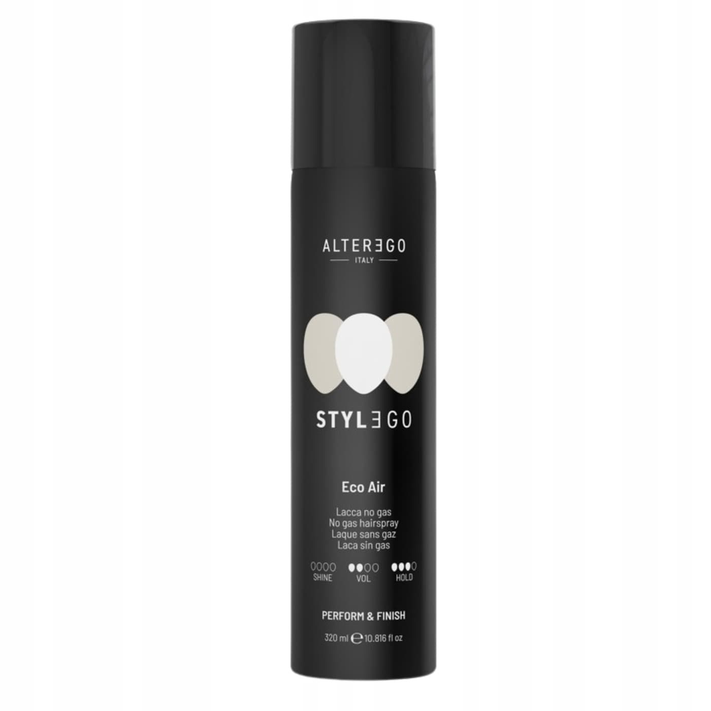 Alter Ego StylEgo Eco Air No Gas hairspray, lakier do włosów bez gazu