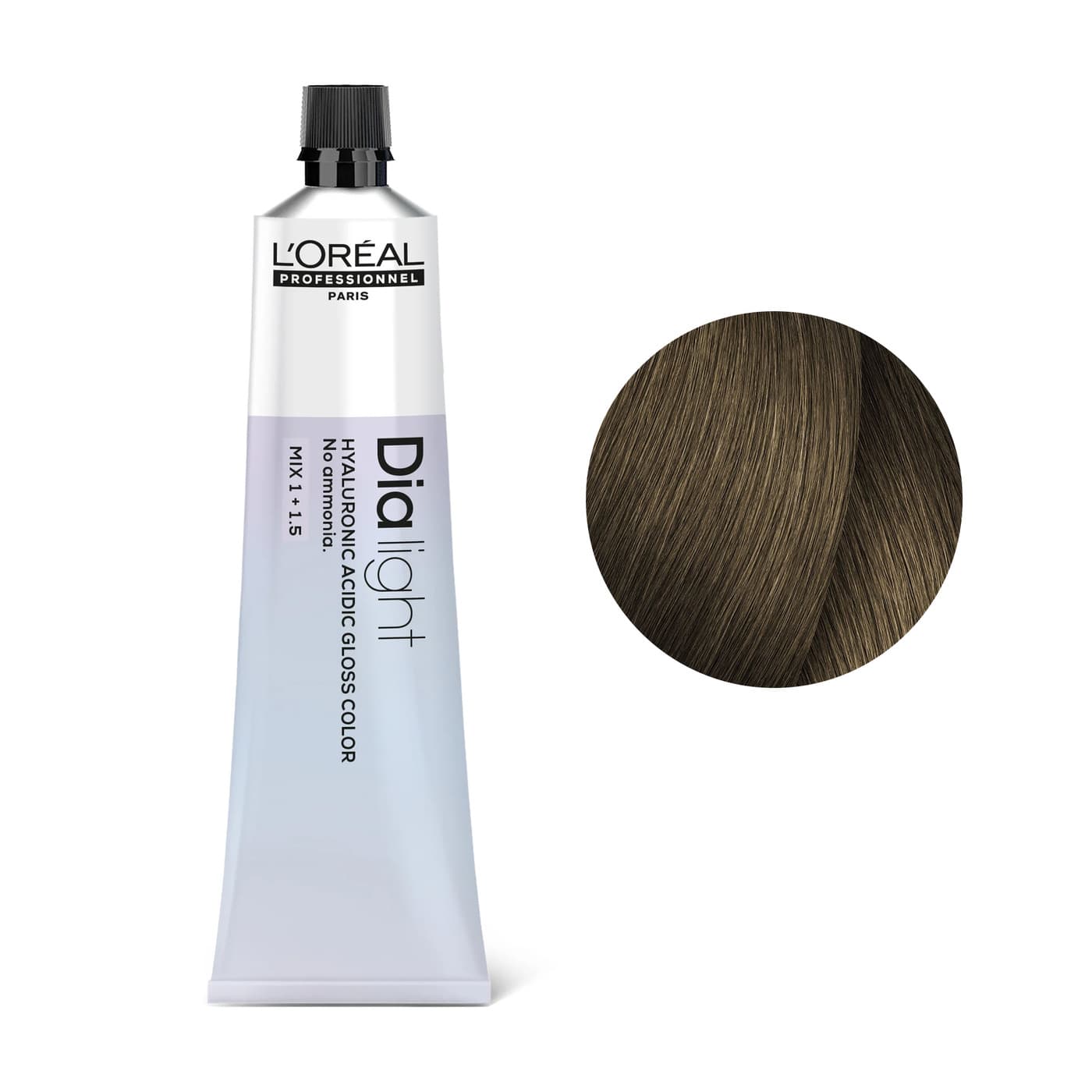 Loreal Dia Light, krem koloryzujący z kompleksem hialuronowym, 7