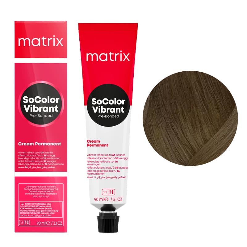 SoColor Vibrant, farba do włosów z technologią Pre-Bonded, 6AA