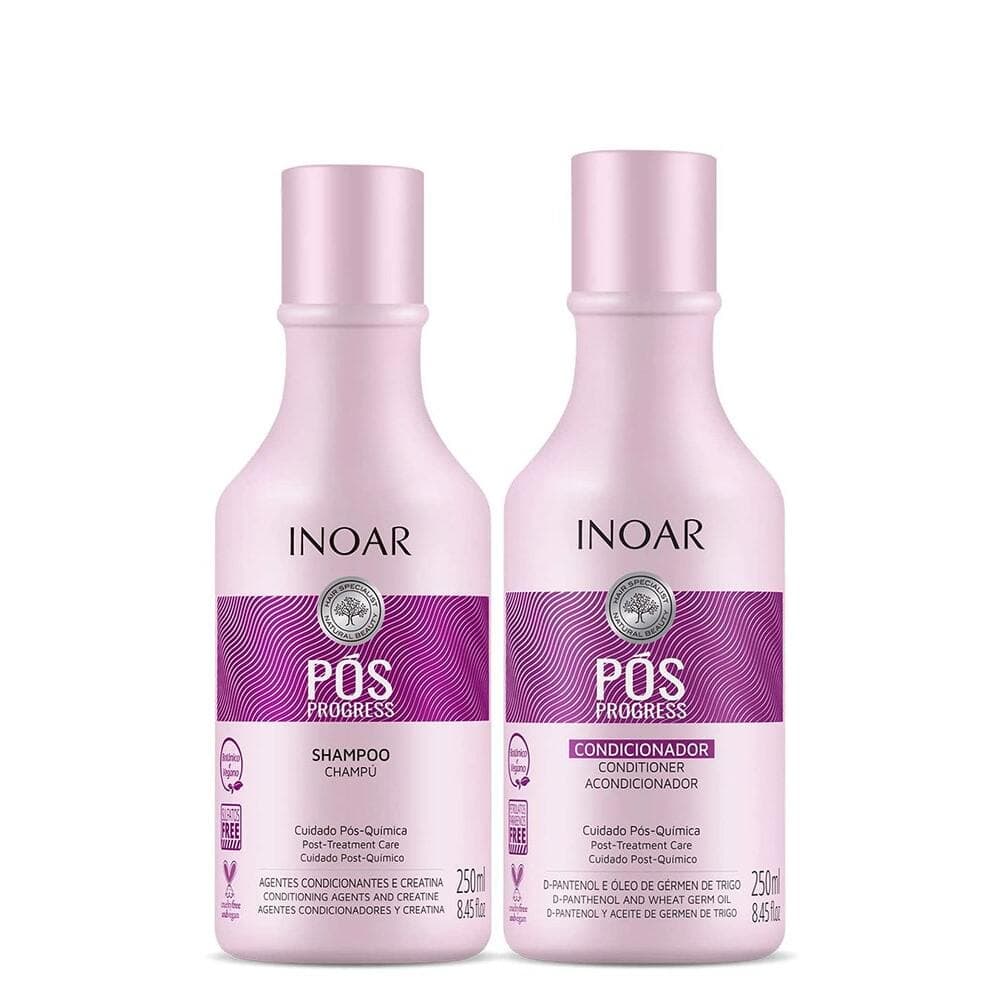 POS Progress DUO PACK, szampon + odżywka po keratynowym prostowaniu