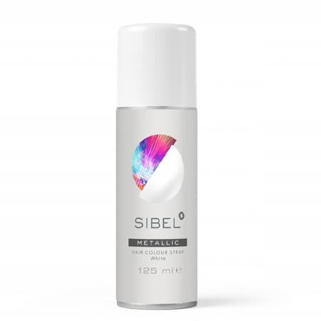 koloryzujący spray do włosów,, metaliczny biały