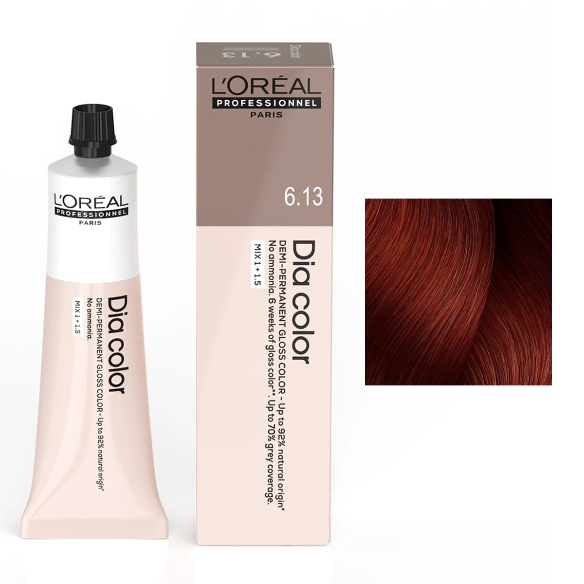 Loreal Dia Color, koloryzacja ton w ton, 6.60