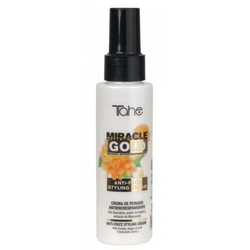 Miracle Gold, wygładzający krem do stylizacji z olejkiem arganowym