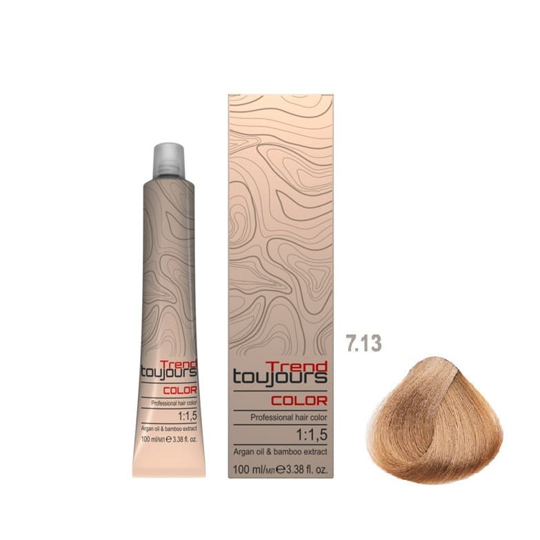 Professional Color Care, farba do włosów, 7.13