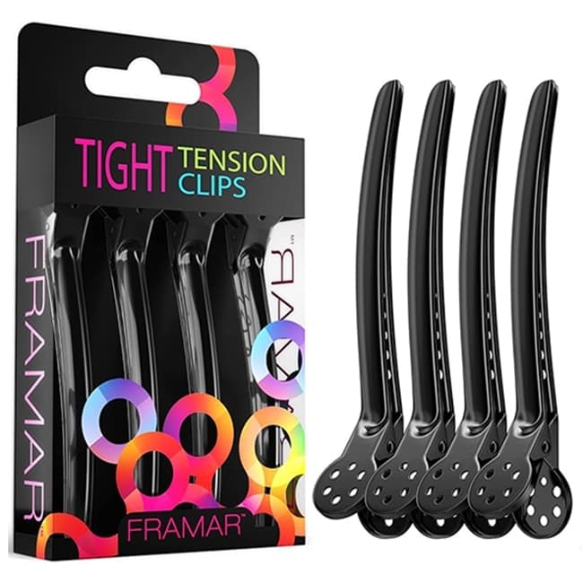 Tight Tension Clips, klipsy do włosów, czarne